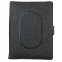 Notebook de carga USB inteligente de doble carga móvil Bloc de notas de negocios personalizado Feria Comercial Notebook promocional caja de regalo