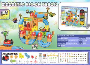 Treno Elettrico Anti-Gravità 3D Trasformabile con Blocchi Magnetici ABS per Bambini - Product Image 6