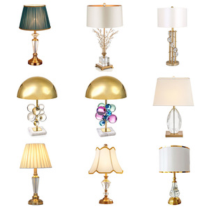 Postmodern Creative Desk Lamp Color Crystal Ball Light Luxury Living Room Bedroom Model Children's Room Decorative Lamp - Product Image 1