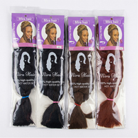 Perruques synthétiques tressées pré-étirées 165g, 82 pouces, cheveux Yaki africains pour tressage, tissage de cheveux Jumbo, trame simple, Cheveux au Crochet