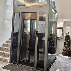 Çekiş Güçlü Villa Asansörü Düşük Gürültülü Ev Asansörü Güvenilir Küçük Konut Tipi Yolcu Asansörü - Product Image 2