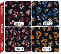 Tissu en dentelle 100 % viscose rayonne, anti-boulochage, poids moyen, imprimé réactif à motifs floraux, style uni, pour usine de confection – En stock