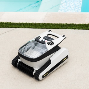 <span class=keywords><strong>Robot</strong></span> <span class=keywords><strong>de</strong></span> nettoyage <span class=keywords><strong>de</strong></span> <span class=keywords><strong>piscine</strong></span> automatique intelligent sans fil SEAUTO <span class=keywords><strong>Shark</strong></span> avec fonction d'escalade des murs et autonomie <span class=keywords><strong>de</strong></span> 3-4h, 168W - Product Image 1