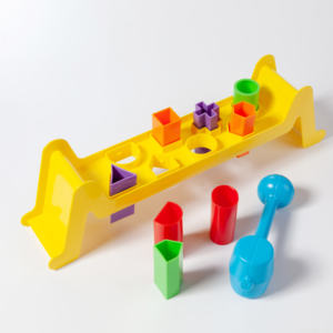 Jouet marteau éducatif Montessori en plastique Jnynke pour les tout-petits de 0 à 24 mois, certifié CE CPC, OEM ODM, banc de martelage - Product Image 4