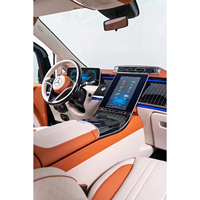 Kit de Conversion de Fourgon Mercedes Sprinter Vito : Amélioration Intérieure et Extérieure de Luxe avec Accessoires en Cuir et PVC Style Affaires
