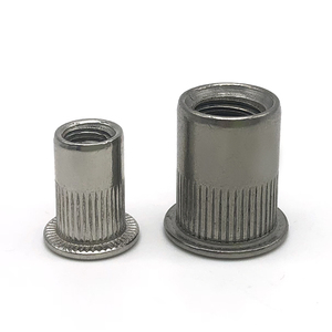 Écrous à riveter en acier inoxydable 304 316, inserts filetés, galvanisés, à tête plate, écrous à riveter plats M4 M6, écrous à riveter aveugles - Product Image 4