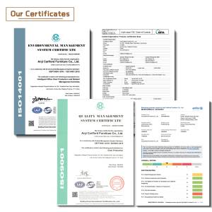 CARLFORD Einzelsofa-Sessel-Set mit Chaiselongue, Wohnzimmer-Ottomane, Fußstütze, Akzentsessel für den Hotelgebrauch, Großhandel mit Wohnmöbeln - Product Image 5