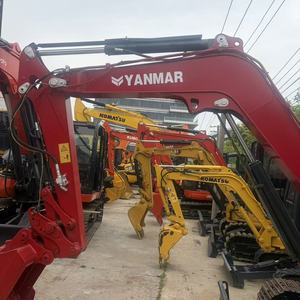 Excavadora Usada Yanmar ViO55 con Cucharón de Excavación y Componente Central del Motor - Product Image 1