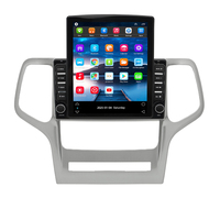 Pour Jeep Grand Cherokee 2008-2013 Écran tactile vertical 9,7 pouces Autoradio GPS Carplay Android Lecteur vidéo audio DVD
