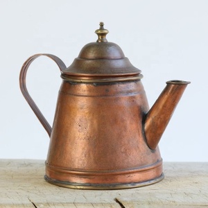Antique Handcrafted Metal <b>Teapot</b> - Product Image 1