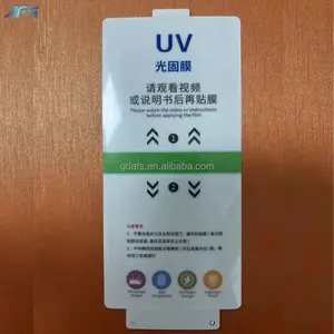 AFS UV TPU Film Fabrik einfache Installation HD klarer ultradünner weicher mobiler Hydrogel-Bildschirmschutz für iPhone 15 14 13 12 11 Pro max