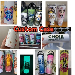 ZB卸売 カスタム 20オンス昇華ブランク 二重壁真空断熱 18/8ステンレス鋼製 漏れ防止ストレートストロータンブラー - Product Image 5