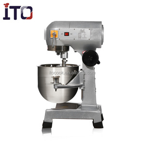 Mélangeur spiral électrique automatique industriel à moteur haute vitesse en acier inoxydable <span class=keywords><strong>de</strong></span> qualité alimentaire 60L pour boulangerie - Product Image 3