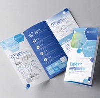 Impression de brochures brillantes pour les dispositifs médicaux Promotions cliniques étanches certifiées ISO