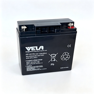<span class=keywords><strong>Batterie</strong></span> gel <span class=keywords><strong>12V</strong></span> <span class=keywords><strong>17Ah</strong></span> à longue autonomie, rechargeable, au plomb-acide, pour alimentation de secours de système de sécurité - Product Image 1