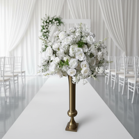 Boule de fleurs blanche de 80 cm en gypsophile pour mariage romantique IFG – Idées de thèmes floraux pour événements et fêtes