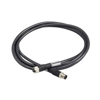 Câble blindé d'identification par radiofréquence Modbus Tcsmcn1m1f10 M12, connecteur mâle/femelle, câbles et fils, neuf, original, industriel