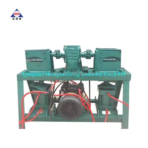 uncured tyre leftover scrap recycle rubber steel wire separator recycling machine