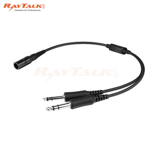 สายแปลงอะแดปเตอร์หูฟังนักบิน Raytalk แบบสองหัวต่อ CB-06 BO.SE A20 เป็น GA PJ-068 PJ-055 อุปกรณ์เสริมสำหรับการเชื่อมต่อ - Product Image 3