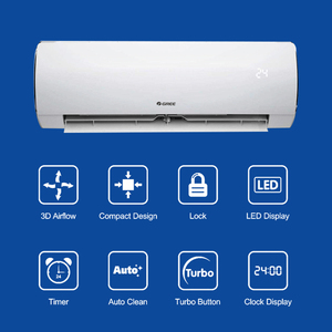 Pour <span class=keywords><strong>Gree</strong></span> OEM vente chaude R410A 12000btu climatiseur de refroidissement avec minuterie de salle de puissance murale pour voiture ménage hôtel ROHS - Product Image 6