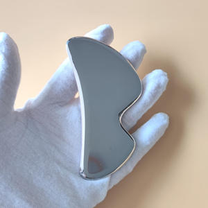 Yüz ve vücut heykel için paslanmaz çelik Gua Sha yüz ve vücut masaj aleti - Product Image 1