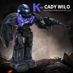 Jouet éducatif pour la petite enfance, robot intelligent à commande gestuelle, robots éducatifs pour enfants SJY-R20, modèle de robot RC Robocop - Product Image 4