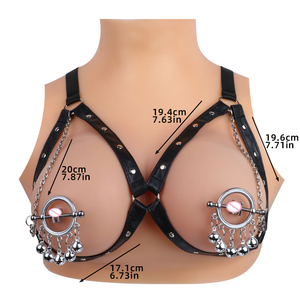 Cadenas para pezones, joyería de diamante con gargantilla, <span class=keywords><strong>Piercing</strong></span> para pezones de imitación, anillos, colgante de cristal, pezón, soga, Clip para el pecho, abrazadera para clítoris - Product Image 6