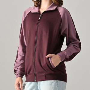 Sudadera con capucha oversize para mujer, con cremallera completa, de mezcla de algodón suave, manga larga, estilo casual urbano. - Product Image 4
