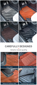 Nueva Personalización de fibra de carbono TPE con fabricante a prueba de polvo, alfombrilla ecológica para coche, alfombrilla para <span class=keywords><strong>Jeep</strong></span> Avenger <span class=keywords><strong>Hybrid</strong></span> 2025 - Product Image 2