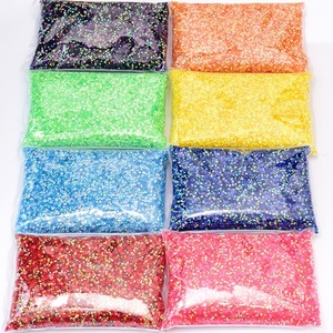 Venta al por mayor de más de 75 colores de diamantes de imitación de resina transparentes con base plateada, diamantes de imitación planos para uñas, diseños de transferencia. - Product Image 3