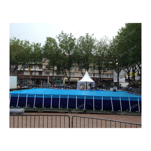 <span class=keywords><strong>Piscine</strong></span> commerciale Portable suspendue sur le sol, cadre métallique, avec échelles, <span class=keywords><strong>pour</strong></span> les <span class=keywords><strong>jeux</strong></span> d'eau - Product Image 2