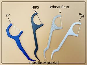 Hilo <span class=keywords><strong>dental</strong></span> portátil personalizado para adultos, palillo de dientes, material de bambú y nailon biodegradable con sabor a menta para el cuidado bucal y la limpieza - Product Image 2