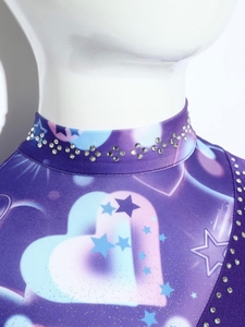 Maillot de Gimnasia para Niñas de 6 a 16 Años, Traje de Danza para Competencia, Body para Actuaciones en Escenario, Práctica Diaria, Baile de Salón - Product Image 3