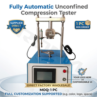Testeur de compression non contrainte entièrement automatique pour l'essai de résistance à la compression non contrainte des sols (UCS) selon la norme ASTM D2166
