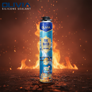 Schiuma Professionale Ignifuga <span class=keywords><strong>in</strong></span> Poliuretano Spray per Riempimento e Sigillatura <span class=keywords><strong>di</strong></span> Fessure su Finestre e Pareti - Product Image 1