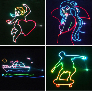 Aplicación inteligente inalámbrica 3W RGB a todo color equipo de discoteca DIY boda escenario luz láser superior DJ iluminación de escenario - Product Image 6