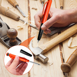 Vente directe : Ensemble de crayons de <span class=keywords><strong>charpentier</strong></span> automatiques de qualité industrielle et DIY avec <span class=keywords><strong>taille</strong></span>-<span class=keywords><strong>crayon</strong></span> et poignée ergonomique, personnalisable OEM/ODM - Product Image 3