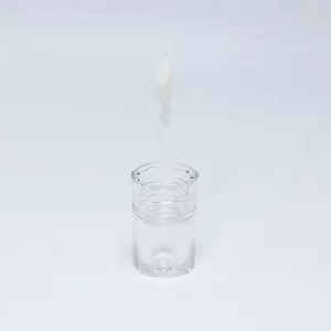 Nuevo en Stock: Envase Transparente Redondo de 8ML/7ML para Brillo Labial, Tubo Vacío con Aplicador de Brocha Grande, Botella de Plástico para Brillo Labial Sin Logotipo - Product Image 6