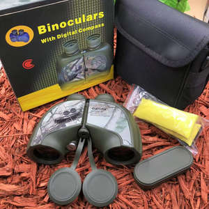 7x50 عالية الأداء البحرية للماء المزدوج أنبوب تلسكوب أسود Bak4 مع بوصلة OEM مخصصة الزجاج الطيور الحياة البرية في الهواء الطلق - Product Image 2