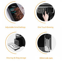 Anbo Bean-to-Cup Kommerzieller Vollautomatischer Intelligenter Edelstahl-Kaffee-Espressomaschine mit IoT-App-Steuerung