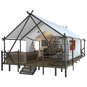 Tente de glamping de luxe, style hôtel, tente de safari, toit double couche, toile coupe-vent, tente de resort pour mariage, fête, camping - Product Image 2