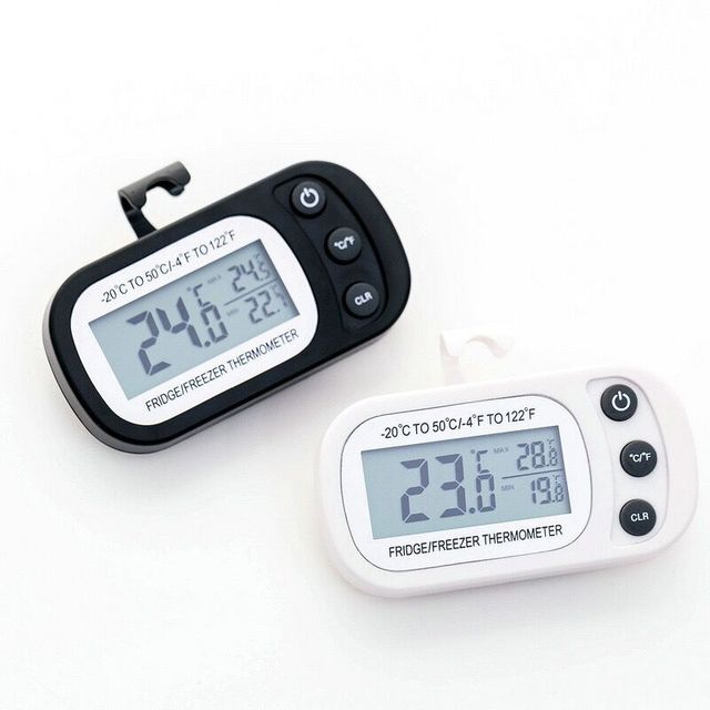 Quality Digital Custom Promotional Refrigerator Fridge Magnet Freezer Digital Thermometers for Fridge Digital Max min with Alarm
