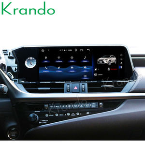 Radio de coche de 12,3 pulgadas para Lexus ES200 ES250 ES300 ES350 2018 + sistema Multimedia <span class=keywords><strong>Android</strong></span> unidad principal navegación inalámbrica CarPlay 4G GPS - Product Image 6