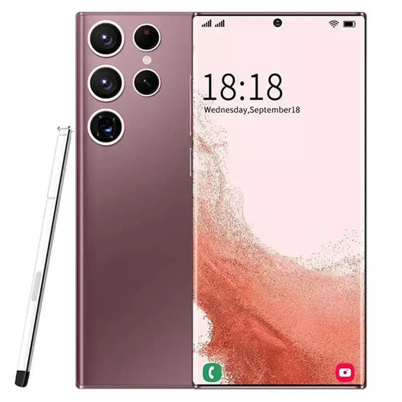 Teléfono Inteligente S22 ULTRA original, 16GB + 1TB, + 108MP 48MP, desbloqueo facial, pantalla completa, Android 12