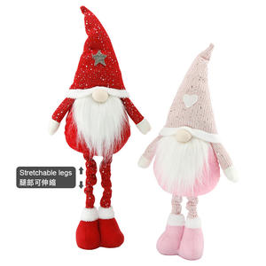 Christmas <strong>Gnomes</strong> Plush Toy Retractable Long Legs Faceless Doll <strong>Large</strong> Standing Christmas Valentine <strong>Gnomes</strong> with Retractable - Product Image 5