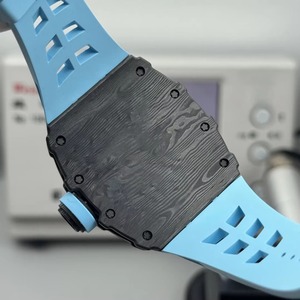 Reloj Mecánico para Hombre, Ultrafino, con Caja de Fibra de Carbono de Primera Calidad, Movimiento Preciso, Ultraligero, Forma Tonneau, Deportivo, Analógico, Elegante y Ejecutivo - Product Image 5