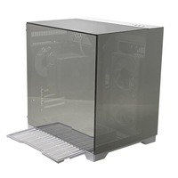 Boîtier PC M-ATX/Mini ITX Pcooling en promotion – Version améliorée avec filtre à poussière – Boîtier d'ordinateur OEM
