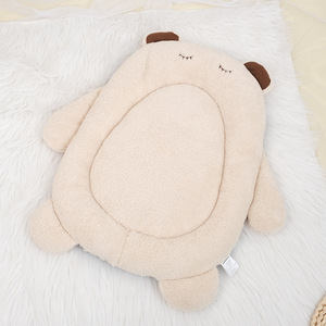 Neues Design Komfortables Rundes Großes Weiches Korallenfleece Haustierbett für Katzen - Product Image 3