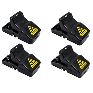 Trampa para ratas de plástico reutilizable para interiores y exteriores, control de plagas, trampa fuerte para roedores con cierre rápido para cocina, almacén, hogar. - Product Image 3