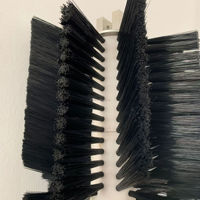 Brosse à rouleau en nylon pour nettoyage de panneaux solaires OEM industriels, taille personnalisable, pièce de robot nettoyeur solaire